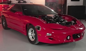 Watch This Big Turbo 2002 Pontiac Firebird WS6 Trans Am Hit the Dyno