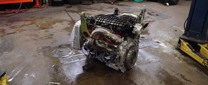 2020 Corvette blown engine