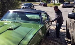 This Dad Receives a Fully Restored 1968 Pontiac GTO for His 60th Birthday <span>· Video</span>