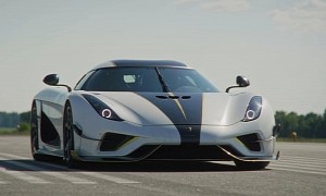 Watch This Koenigsegg Regera Casually Busting the 0-250-0 MPH One-Month-Fresh Record