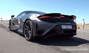 Watch This McLaren 765LT Consistently Obliterate Its Challengers in the Rolling Kilometer