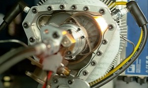Watch This See-Thru Rotary Engine Run in Slow Motion on Three Types of Fuel