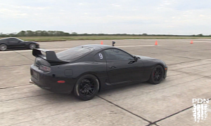 Watch This Toyota Supra Breaking 200 MPH
