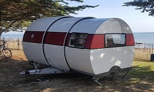 Beauer's Travel Trailer Can Unfold Up to Three Times Its Size in Just One Minute