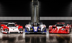 Three Generations of Toyota Le Mans Racers Come Together