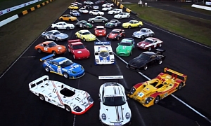 Watch Tons of Porsches Go Wild: Rennsport Australia Festival 2013
