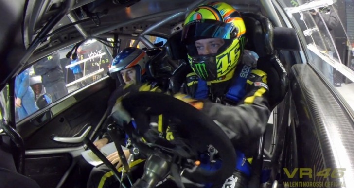 Watch Valentino Rossi Driver the Ford Fiesta RS WRC