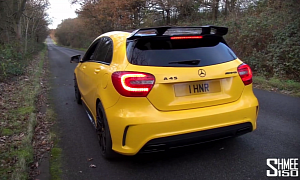 Watching an A 45 AMG by RevoZport Launch is Addictive