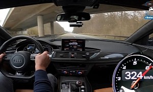 Watching This Ultra-Fast Wagon Hit Its Top Speed on the Autobahn Will Make You Dizzy