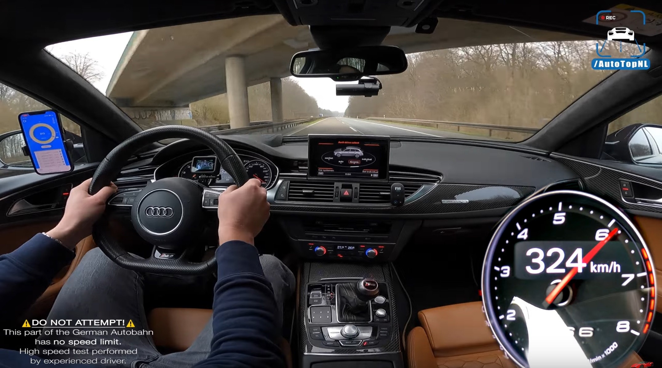 Watching This Ultra-Fast Wagon Hit Its Top Speed on the Autobahn Dizzy - autoevolution
