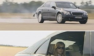 Watching F1 Test Driver Susie Wolff Drifting a Maybach Will Make Your Day