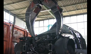 Watching These BMWs Being Turned to Scrap Metal Is Pure Torture