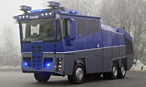 Water Cannon 10000 Prototype for the German Federal Police