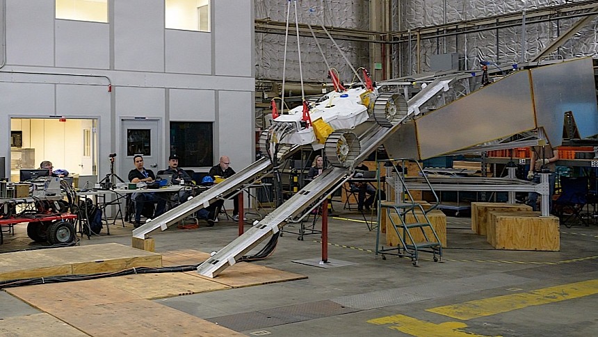 VIPER prototype during lander egress testing