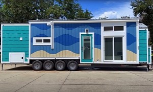 Wave Tiny House Is a Coastal-Themed Paradise Built for Laidback Summers by the Ocean