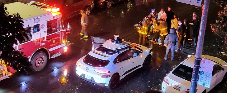 Reddit User KWillets reported that a Waymo car hit a pedestrian in San Francisco