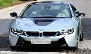 Wayne Rooney Keeps Things Eco-Conscious with His BMW i8