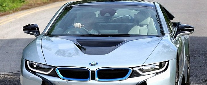 Wayne Rooney Keeps Things Eco-Conscious with His BMW i8 