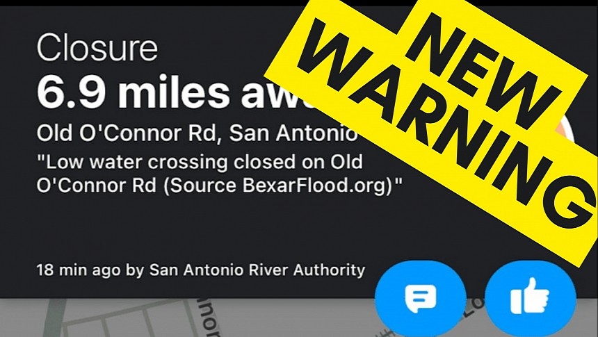 The new warnings are already live in Waze