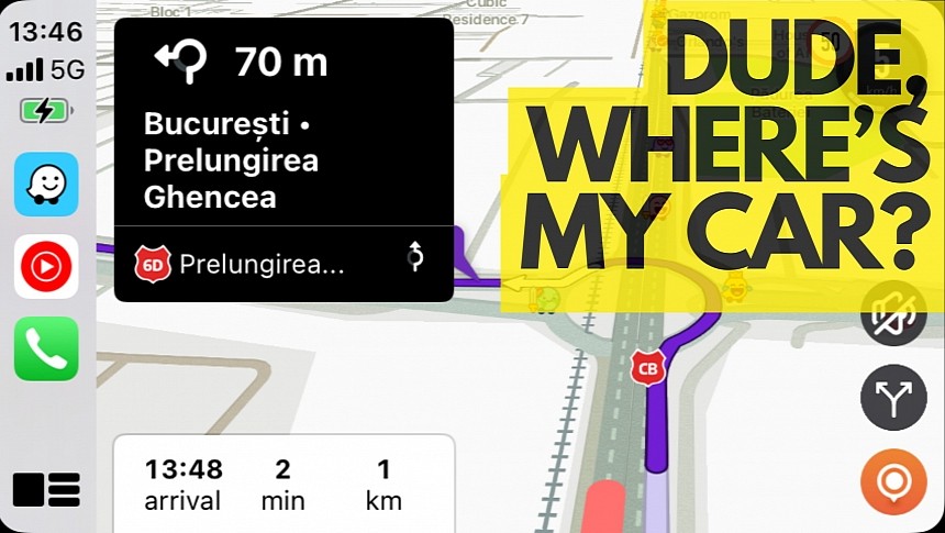 Missing vehicle icon in Waze on CarPlay