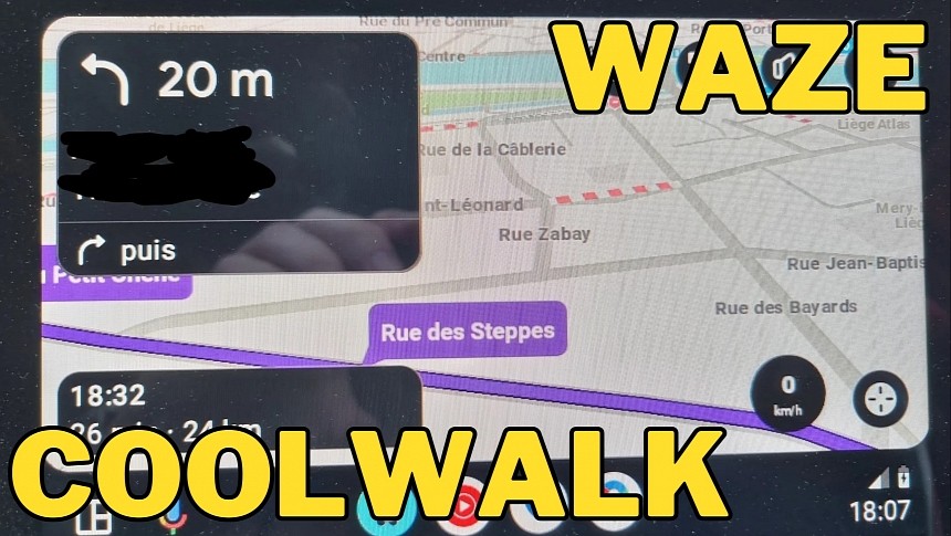 Waze now supports Android Auto Coolwalk