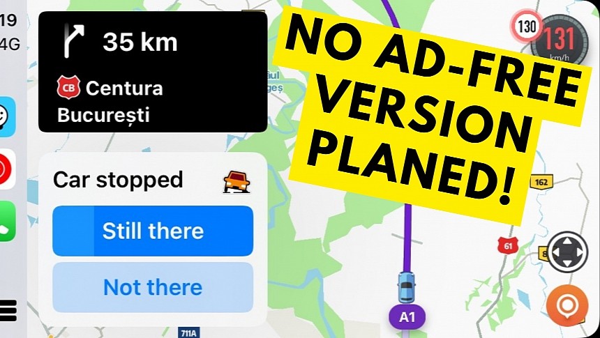 Waze not interested in removing ads