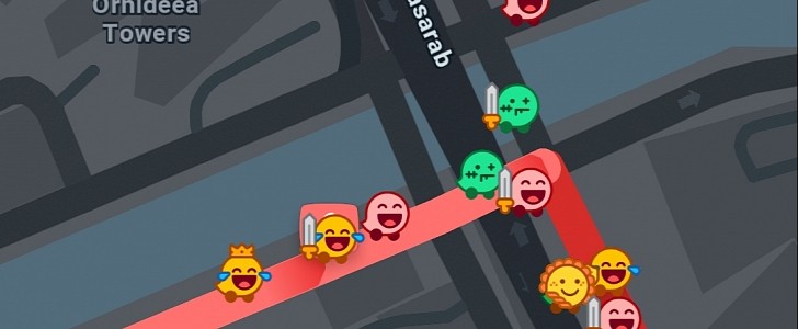 Waze on mobile devices