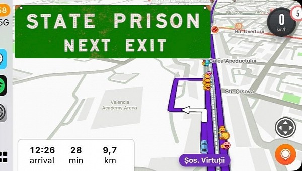 Ten men were arrested thanks to Waze navigation