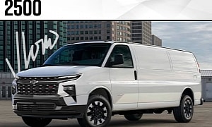 We Judge That a CGI Chevrolet Express RS Looks Better With Chevy's Current Styling