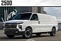 We Judge That a CGI Chevrolet Express RS Looks Better With Chevy's Current Styling
