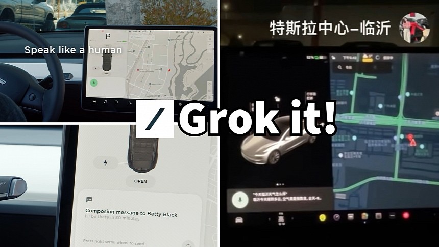 Grok will soon answer questions in your Tesla