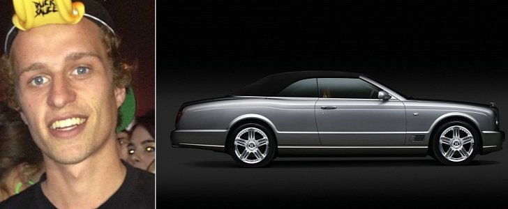 Paris Hilton's younger brother and Bentley Azure T