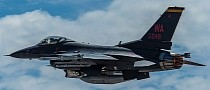 Weaponized Aggressor Squadron F-16 Fighting Falcon Looks Ready to Wreak Havoc