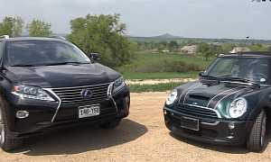 Weird Comparison: 2008 MINI Cooper S Convertible vs 2013 Lexus RX 450h