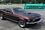 Welcome, Mr. Wick: 1969 Ford Mustang Mach 1 Rocks Burgundy Like a Champ, Looks Perfect