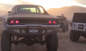 Welder Up's Overcharged 1968 Dodge Charger, a Diesel Rat Rod that Bullies Jeeps