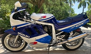 Well-Tended 1989 Suzuki GSX-R1100 With 8,600 Miles Looks Ferociously Handsome