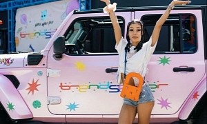 West Coast Customs' Jeep Wrangler for Coi Leray's Album Launch Is Cherry Pink Madness