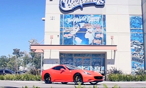 West Coast Customs: Matte Red Ferrari California on Asanti Wheels