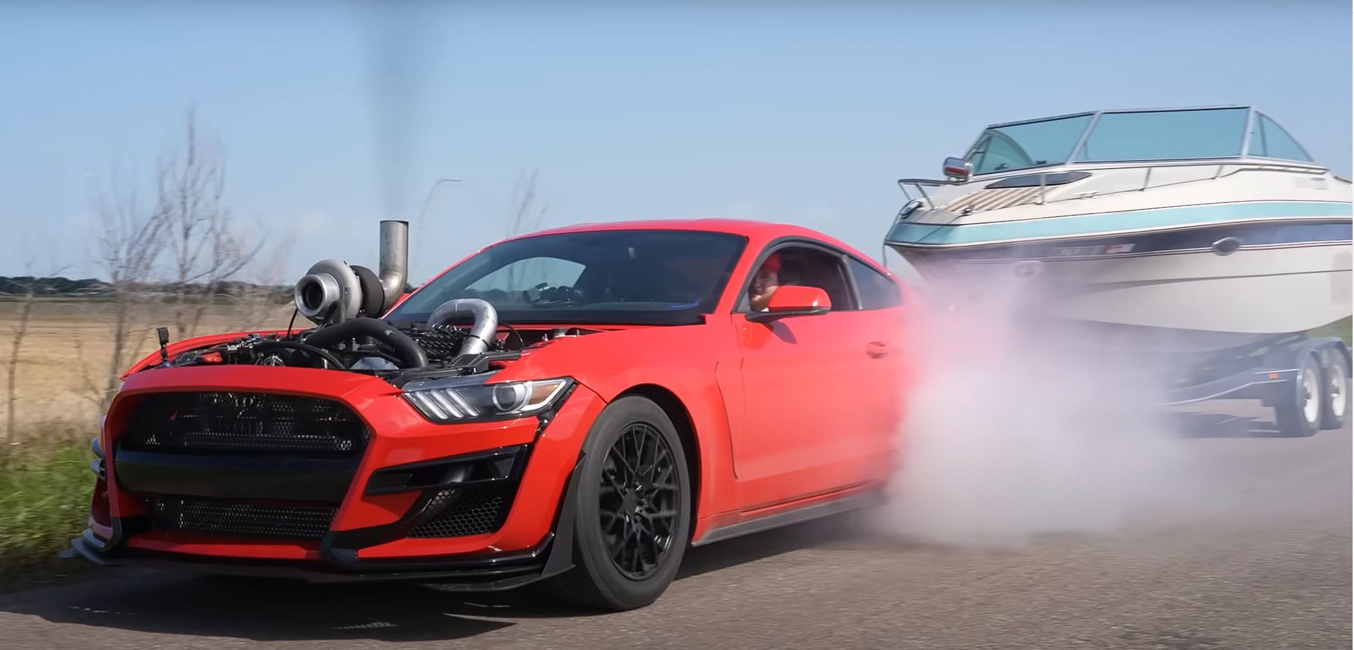 Westen Champlin Hates Boats, Won't Stop Him From Towing One With a  Cummins-Swapped Mustang - autoevolution