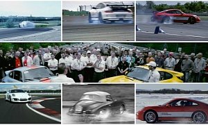 We’ve Never Seen So Many Drifting Porsches: 40 Years of Porsche Driving School