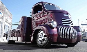 What Car Can You Imagine on the Bed of this Custom 1947 Chevrolet COE?