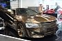 What? Chrysler Crossfire with Audi A8 Headlights and Gold Wheels!