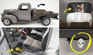 A 1946 Dodge Pickup Is What Tweety, a Beer Keg, and a Chrome Skull Have in Common