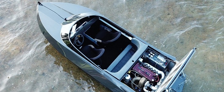 What Do You Call a 1,000-HP Skyline on Water: a Jet Boat!