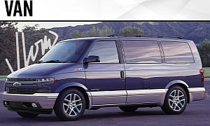 What If Chevrolet Reintroduced the Astro Van With Updated Graphics and Iconic Profile?