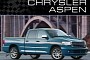 What If Chrysler Wanted the Aspen as an Escalade EXT and Lincoln Mark LT Rival?