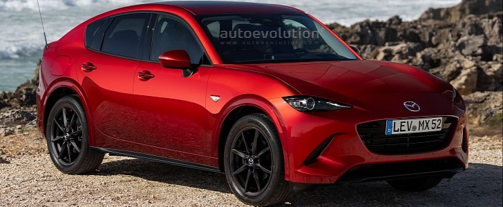 ¿Y si... Mazda convirtiera el MX-5 Miata en un deportivo crossover eléctrico?