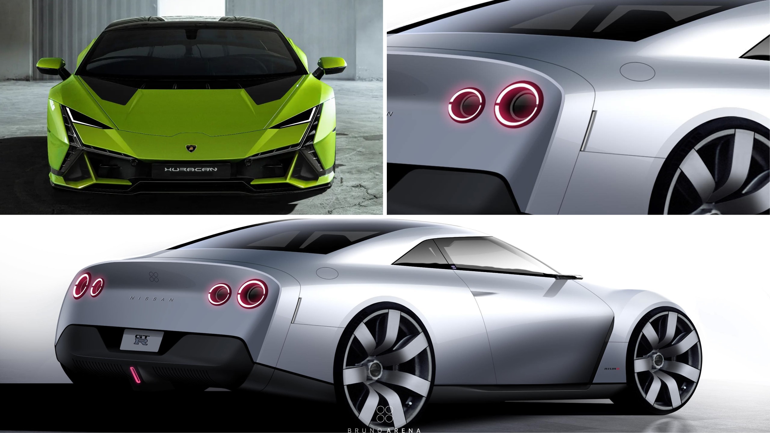What If The 2025 Lambo Huracan And Next Nissan Gt R Shared An Uncanny