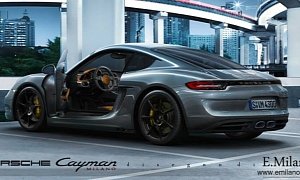 What If the Porsche Cayman Had 918 Spyder Taillights?